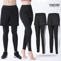 텐제로 남녀 반바지레깅스 16종 다양한 스타일별 모음