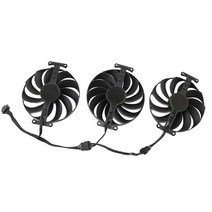 ASUS Radeon 그래픽 카드 냉각 팬용 GPU 팬 7PIN T129215SU 6800XT RX 6950XT 6900XT 6800 6700 XT TUF OC, 04 3PCS, 3개
