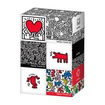 한예지 키스해링 미니 미용티슈 오리지널 250매 6입 1팩, 6개