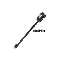 ADT 외부 그래픽 카드 스탠드베이스 PCIe 3.0 1X 4X M.2 NVMe NGFF mPCIe 라이저 케이블 노트북 비디오 eGPU 도킹 스테이션 가성비 좋은 174795, 25cm_mini PCIe Cable