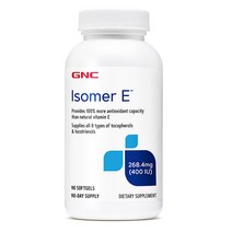 GNC 아이서머 비타민 E 90정 (소프트젤캡슐) Isomer vitamin e 90SGcaps, 1개