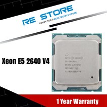 사용 인텔 제온 E5 2640 V4 E5-2640V4 프로세서 SR2NZ 2.4GHz 10 코어 25M 90W LGA 2011-3 CPU, 한개옵션0