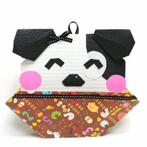 [종이종이]종이접기패키지 동물 강아지 방문걸이 메모꽂이 만들기세트, 5인용