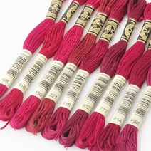 퀼팅맘 DMC 25번 십자수 면사 (핑크레드계열 9종), 902