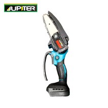 JUPITER 주피터 4인치 충전 한손 미니 체인톱 JMCS-18P 베어툴 (몸체) 마끼다 배터리 18V 호환 벌목작업 등