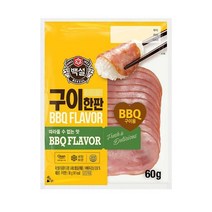 CJ 김처럼 밥에 싸먹는 햄 구이 한판 60g, 1개