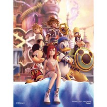 YANOMAN 야노만 2308-14 쁘띠빠리에 클리어 KINGDOM HEARTS II [직소퍼즐 150피스], 단일