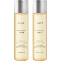 심플리오 내추럴글로우 토너 140ml 비건인증 에센스토너, 2개