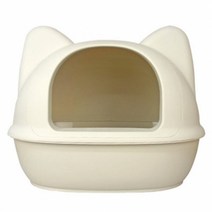 GT iCAT 아이캣 뉴점보 고양이화장실-아이보리