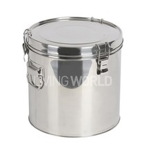 리빙월드 이중국통 60L 급식용이중국통 보관용기, 1개