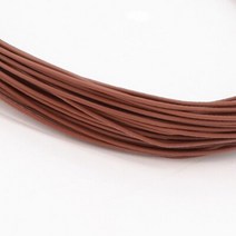 2/5M UL1007 PVC 주석 도금 구리 단일 코어 와이어 케이블 라인 14/16/18/20/22/24/26 AWG 블랙/화이트/레드/옐로우/그린/블루/오렌지, [09] Brown, [03] 22AWG, [03] 10 Meters
