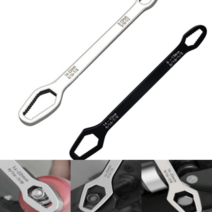 스패너 만능 멀티 다기능 8-22mm 더블헤드 렌치, 만능스패너-실버, 1개