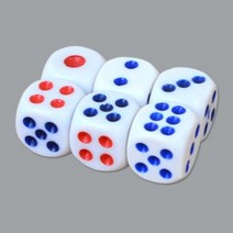 플라스틱 미니주사위