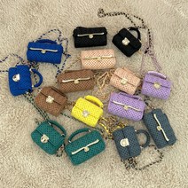 도두리 diy 망스티치 뜨개질 코바늘 가방 키트 패키지 만들기 - 루카, 루카 15cm, 초코릿