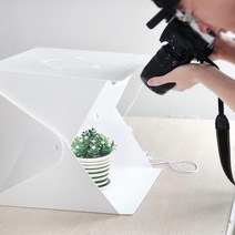 라두나 듀얼LED바 포토박스 배경지 2종 사은품, 소형(24cm), 1개