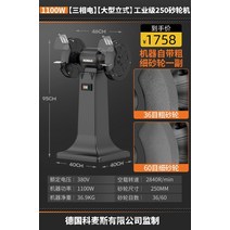 그라인드 절단기 220v 탁상용 스몰사이즈 칼연마 전용공 직급 방지커버 전자동머신, T07-1100W3 상 전대형 스탠드형 산업