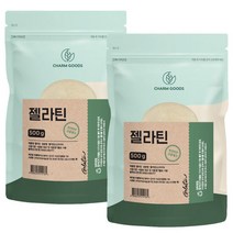 젤라틴 분말 가루 500g 2팩, 2개