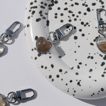 반려동물 털을 담은 키링 만들기_유치 발톱 유골 보관, 하트키링+아크릴팬던트 키트, 없음