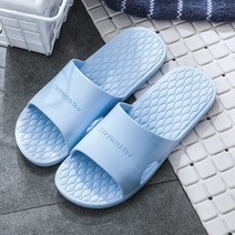 일본식 샌들 여름 커플 패션 홈웨어 실내 욕실 슬리퍼 미끄럼 방지 가정용 샌들, N762 하늘색 (여성)
