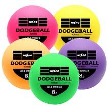 니스포 NEW 피구공 소프트폼볼 안전 피구공 8.3인치, 니스포 피구공 8.3인치, 네온그린