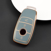 벤츠 키케이스 키링 차키홀더 TPU 자동차 키 케이스 커버 메르세데스 벤츠 마이바흐 S A-B-C-M-CLA-CLS-E-G, 07 B-Gray