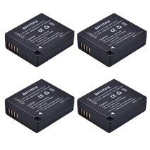 파나소닉 1200mAh DMW-BLG10 BLG10 BLG10E DMW-BLE9 배터리 LCD LUMIX GF5 GF6 GX7 LX100 GX80 GX85 용 듀얼 USB 충전기, 4개