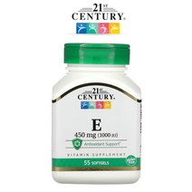 21세기센트리 비타민 E 450mg 1000IU 소프트젤 55정 토코페롤 토코페릴 이