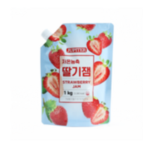 쥬피터 딸기 리플잼 1kg /딸기잼, 1개