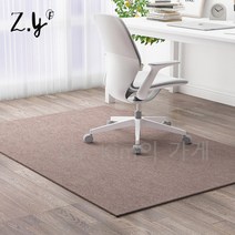 의자매트 긁힘방지 소음감소 카페트, 120*150cm, 6mm, 브라운