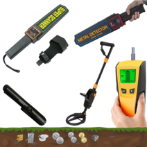 금속 탐지기 휴대용 철근 금속 탐지 해변 목재 스캐너 못 핀 금 벽 보물 찾기 공항 보안 검색 측정기 검침 벽면 소품 측정 위치 바디 스캔 미니 방수 전선 지뢰 핸드 허리 벨트, 휴대용 금속탐지기