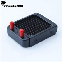 freezemod pc 방열판 알루미늄 60mm 80mm 알루미늄 라디에이터 튜브 스레드 미니 열교환기 water 냉각기 mod 액체 냉각, 02 80mm
