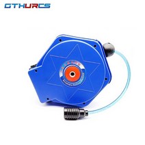 릴호스 물호스 세차건 분사기 베란다호스 스프링호스 자동차 에어 릴 크기 자동 개폐식, 릴