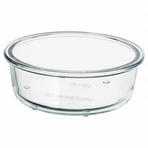 이케아 IKEA 보관용기 400ml 원형 14x5cm 내열유리