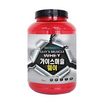 가이스머슬웨이 초코맛 2kg 프로틴 단백질보충제, 1개/2kg, 1개