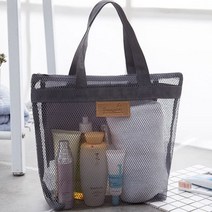 다용도 목욕 가방 시장 보조 바구니 장바구니 수영 신발 나들이 주머니, 핑크, 핑크