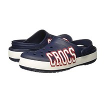 크록스 공용 크록밴드 로고 클로그 네이비 (205568_462)