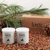 국내산 홍천잣 캔잣 2캔 (100g×2캔) 견과류 잣선물세트