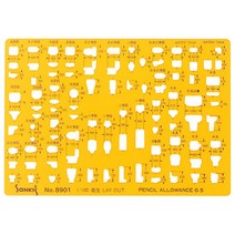 산키스 템플레이트 NO.8901 위생설비정규, 1개