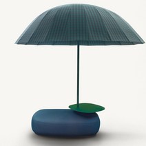 호텔 숙박 리조트 동남아 휴식공간 대형파라솔 햇빛, 파라솔 거치 쇼파