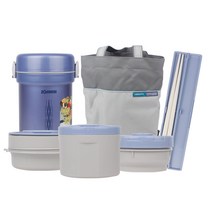 조지루시 보온도시락세트 SL-NC09, SL-NC09 AA_블루