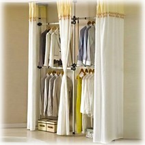 커튼식행거 블라인드행거 4단커튼행거 드레스룸행거 219656EA * BONI, 본상품선택
