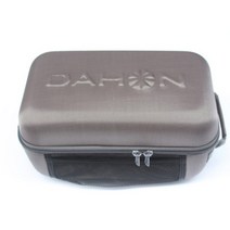 자전거 뒷좌석 짐가방 짐받이 미니 트렁크 부착식 휴대용 자전거 방수 가방, 그레이 하드케이스+레인커버+롱밴드