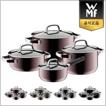 [WMF] 퓨전테크 미네랄냄비 4종세트 16편수 20L 20H 24H 색상선택가능, 상세설명 참조, 로즈쿼츠