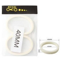 자전거 쇼바 포크 에어샥 폭스샥 MUQZI 2410PCS MTB 유지 보수 스폰지 링 서스펜션 오일 실드 윤활 사이클링 액세서리, 2pcs 40mm