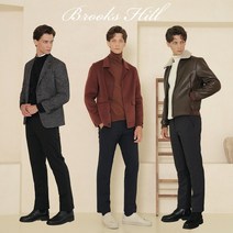 [KT알파쇼핑]브룩스힐 남성 프리미엄 패딩팬츠 3종