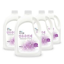 더푸룸 섬유유연제 라벤더향 2.5L 4개 향기좋은 섬유린스, 단품