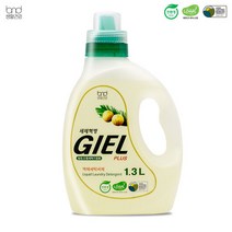 [세제혁명] NEW지엘플러스 1300ml X 1통, 단품