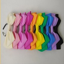 핵인싸템 대형 대왕 리본 생일파티 응원 머리띠 학예회 놀이동산 롯데월드 캠핑 남친 남편생일 개업이벤트, 오렌지(Orange)