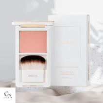 애터미 아델리카 쉬어코튼 블러쉬 딸기우유색 블러셔 - 파우더핑크 719as1