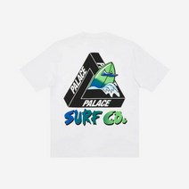 팔라스 트라이서프 코 티셔츠 화이트 - 22SS Palace Tri-Surf Co T-Shirt White